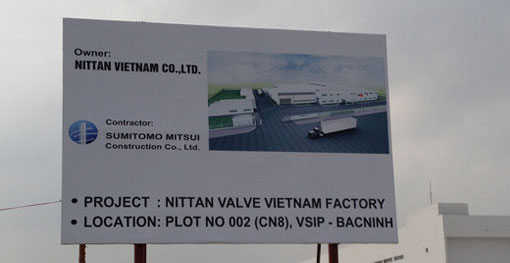 Nittan Valve Factory at VSIP Bac Ninh Industrial Park