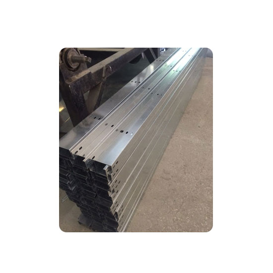 Galvanised aluminium cable tray and cable ladder